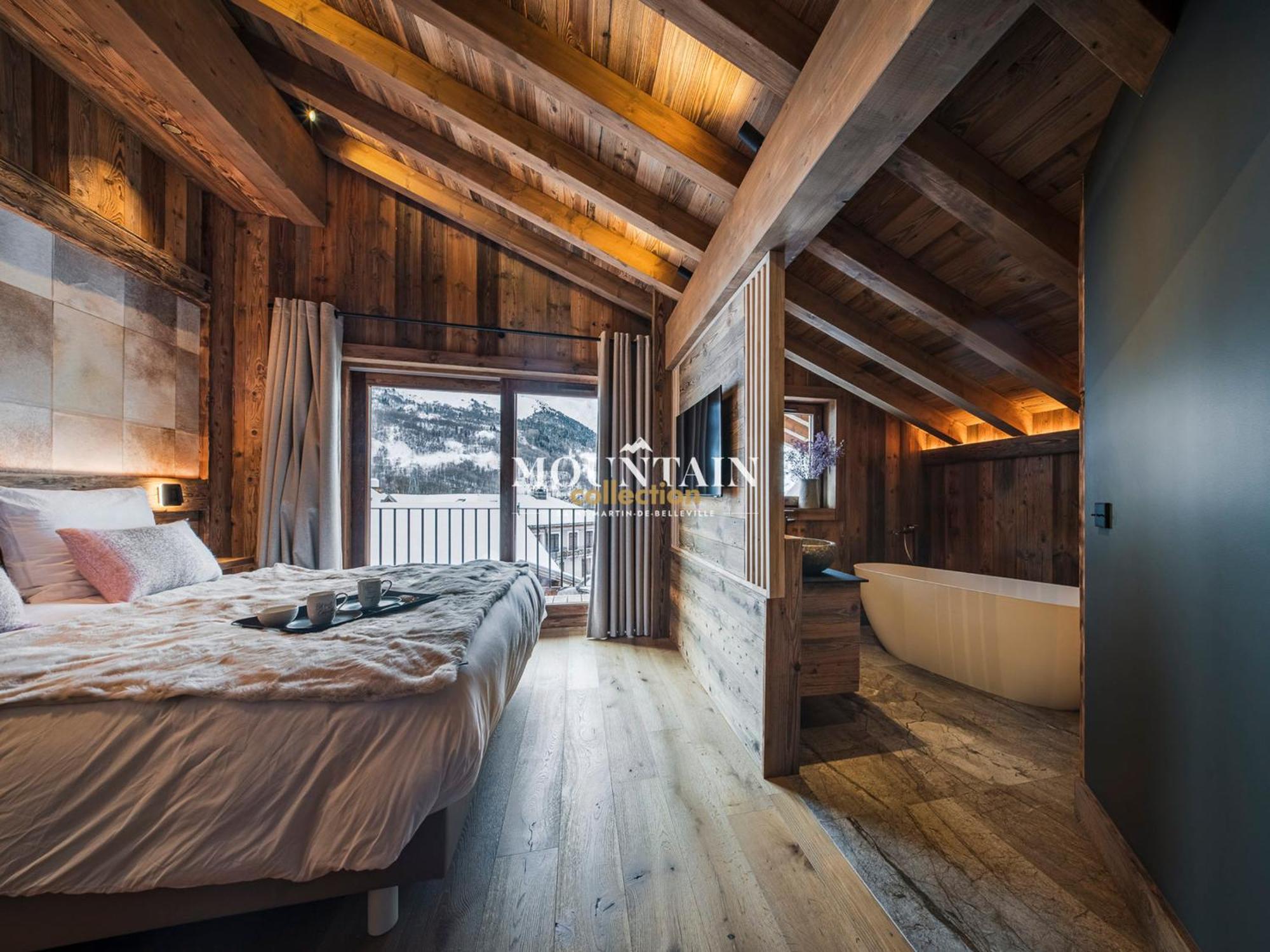 Chalet De Luxe Renove 2024 Proche Pistes, 5 Chambres, Balcon, Parking, Animaux Admis - Fr-1-344-1220 Saint-Martin-de-Belleville Bagian luar foto